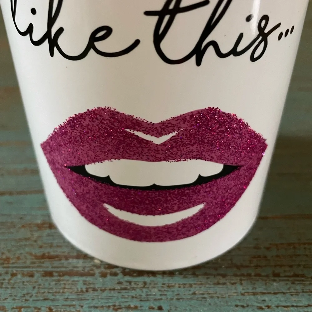“Woke Up Like This” Makeup Brush Holder